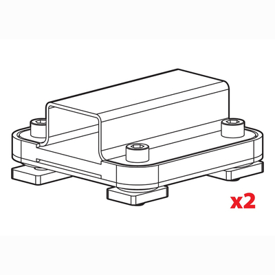 ΑΝΤΑΠΤΟΡΕΣ ΓΙΑ ΣΧΑΡΕΣ ΟΡΟΦΗΣ KARGO RACK NORDRIVE ΣΕ ΜΠΑΡΕΣ KARGO/KARGO PLUS