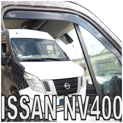 OPEL MOVANO B 2010+ / RENAULT MASTER 3 2010-2019 / MASTER IV 2019+ / NISSAN NV400 2011+ ΜΑΚΡΥ ΖΕΥΓΑΡΙ ΑΝΕΜΟΘΡΑΥΣΤΕΣ VAN ΑΠΟ ΕΥΚΑΜΠΤΟ ΦΙΜΕ ΠΛΑΣΤΙΚΟ HEKO - 2 ΤΕΜ.