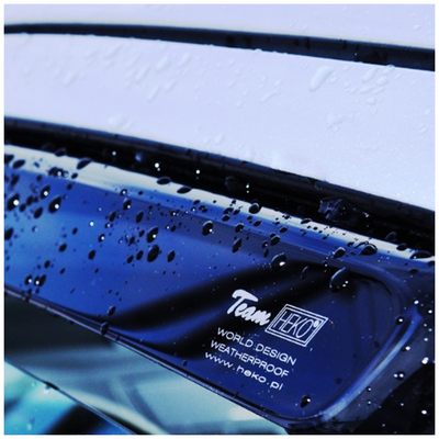 TOYOTA PRIUS 2003-2009 ΣΕΤ ΑΝΕΜΟΘΡΑΥΣΤΕΣ ΑΥΤΟΚΙΝΗΤΟΥ ΑΠΟ ΕΥΚΑΜΠΤΟ ΦΙΜΕ ΠΛΑΣΤΙΚΟ HEKO - 4 ΤΕΜ.