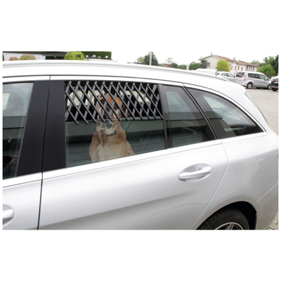 ΚΑΓΚΕΛΟ ΠΑΡΑΘΥΡΟΥ ΓΙΑ ΣΚΥΛΟΥΣ- ΚΑΤΟΙΚΙΔΙΑ ΖΩΑ (S) 42x20cm 8 ΠΛΕΓΜΑΤΩΝ PET WINDOW GATE-1ΤΕΜ.