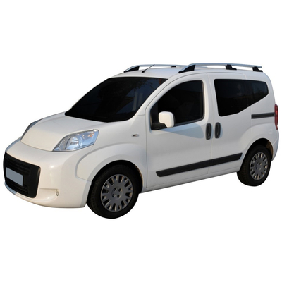 CITROEN NEMO 2008+ /PEUGEOT BIPPER 2008+ / FIAT FIORINO 2008+ ΠΑΡΑΛΛΗΛΕΣ ΜΠΑΡΕΣ ΟΡΟΦΗΣ ΑΛΟΥΜΙΝΙΟΥ 2 ΤΕΜ. ΑΣΗΜΙ