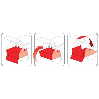 ΚΑΛΥΜΜΑ ΠΟΡΤ-ΠΑΓΚΑΖ TRUNK PROTECTOR ΑΔΙΑΒΡΟΧΟ (XL) 100x90x40cm 1ΤΕΜ.