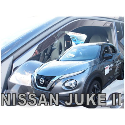 NISSAN JUKE 5D 2019+ ΖΕΥΓΑΡΙ ΑΝΕΜΟΘΡΑΥΣΤΕΣ ΑΠΟ ΕΥΚΑΜΠΤΟ ΦΙΜΕ ΠΛΑΣΤΙΚΟ HEKO - 2 ΤΕΜ.