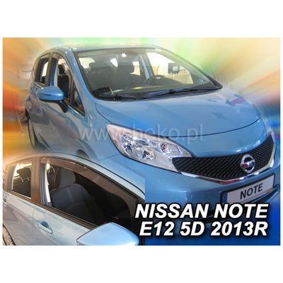 NISSAN NOTE E12 5D 2013+ - ΣΕΤ ΑΝΕΜΟΘΡΑΥΣΤΕΣ ΑΠΟ ΕΥΚΑΜΠΤΟ ΦΙΜΕ ΠΛΑΣΤΙΚΟ HEKO - 4 ΤΕΜ.