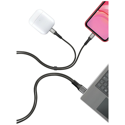 ΚΑΛΩΔΙΟ ΦΟΡΤΙΣΗΣ ΚΑΙ ΣΥΓΧΡΟΝΙΣΜΟΥ 100cm 480 MB/S 3000mA ΜΕ 2 APPLE 8 PIN (FAST CHARGE)