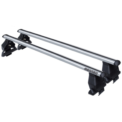 JEEP COMPASS ΤΟΠΟΘΕΤΗΣΗ ΕΞΩ ΑΠΟ ΤΟ RAILING 2006-2011 KIT ΜΕ ΜΠΑΡΕΣ ΟΡΟΦΗΣ ΑΛΟΥΜΙΝΙΟΥ TEMA MENABO (AL2-3360-FIX026G)-2 ΤΕΜ.