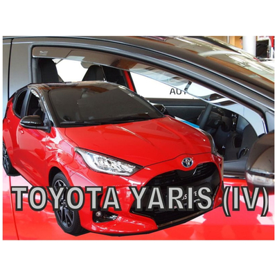 TOYOTA YARIS 5D 2019+ ΖΕΥΓΑΡΙ ΑΝΕΜΟΘΡΑΥΣΤΕΣ ΑΠΟ ΕΥΚΑΜΠΤΟ ΦΙΜΕ ΠΛΑΣΤΙΚΟ HEKO - 2 ΤΕΜ.
