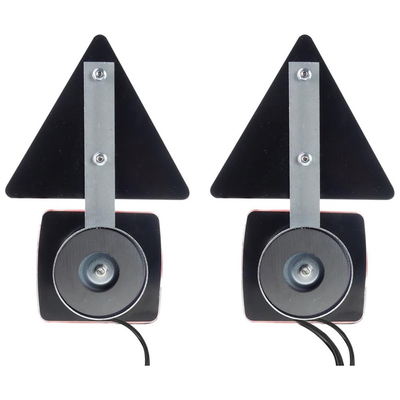 ΦΑΝΑΡΙΑ ΠΙΣΩ ΤΡΕΙΛΕΡ ΜΑΓΝΗΤΙΚΑ LED ΜΕ ΚΑΛΩΔΙΟ ΚΑΙ ΤΡΙΓΩΝΑ 7pin 12V 240x140x37mm TLS02 AMIO – 2 ΤΕΜ.