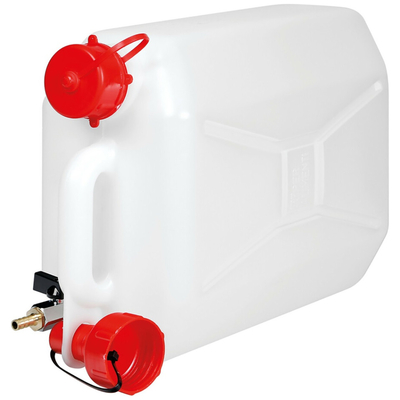 ΜΠΕΤΟΝΙ ΠΛΑΣΤΙΚΟ ΟΡΙΖΟΝΤΙΟ ΜΕ ΒΙΔΩΤΟ ΚΑΠΑΚΙ/ΣΤΟΜΙΟ/ ΜΕΤΑΛΛΙΚΟ ΒΡΥΣΑΚΙ ΓΙΑ ΠΟΣΙΜΟ ΝΕΡΟ 10LT