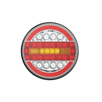 ΦΑΝΑΡΙ ΤΡΕΙΛΕΡ ΠΙΣΙΝΟ RCL-07-LR 10-30V LED ΣΤΡΟΓΓΥΛΟ Φ140x38mm ΜΕ ΚΑΛΩΔΙΟ 1ΤΕΜ