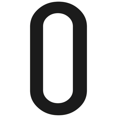 ΑΥΤΟΚΟΛΛΗΤΟ ΓΡΑΜΜΑ ΠΙΝΑΚΙΔΩΝ 60x30 mm "0"
