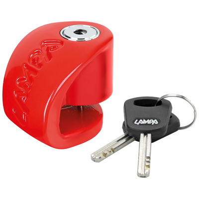 ΑΝΤΙΚΛΕΠΤΙΚΟ ΔΙΣΚΟΦΡΕΝΟΥ STONE XS ΚΟΚΚΙΝΟ 5,5mm (2 ΚΛΕΙΔΙΑ) LAMPA - 1 ΤΕΜ