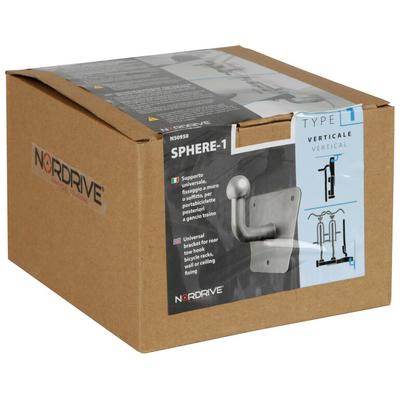 ΒΑΣΗ ΤΟΙΧΟΥ/ΟΡΟΦΗΣ ΓΙΑ ΒΑΣΕΙΣ ΠΟΔΗΛΑΤΩΝ ΚΟΤΣΑΔΟΡΟΥ SPHERE-1 VERTICAL max 100kg NORDRIVE - 1 ΤΕΜ