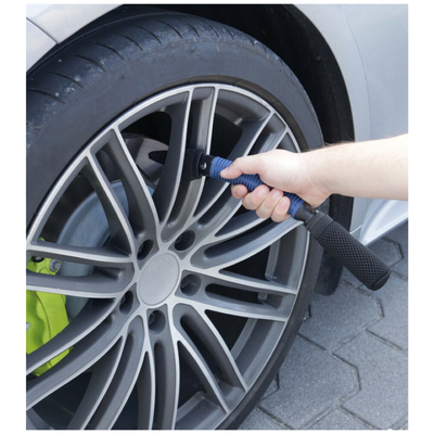 ΒΟΥΡΤΣΑ ΚΑΘΑΡΙΣΜΟΥ ΓΙΑ ΑΚΤΙΝΕΣ ΖΑΝΤΩΝ 2 in 1 ΜΕ ΠΛΑΣΤΙΚΗ ΛΑΒΗ  32.5cm​ LAMPA - 1 ΤΕΜ