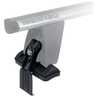 DLKIT07G KIT TYPE G ΑΚΡΑ (ΠΟΔΙΑ) ΓΙΑ ΜΠΑΡΕΣ ΟΡΟΦΗΣ DELTA BLACK/SILVER MENABO - 1 ΣΕΤ