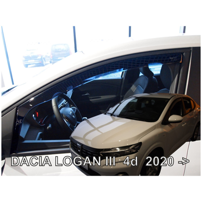 DACIA LOGAN 4D 2004 ΖΕΥΓΑΡΙ ΑΝΕΜΟΘΡΑΥΣΤΕΣ ΑΠΟ ΕΥΚΑΜΠΤΟ ΦΙΜΕ ΠΛΑΣΤΙΚΟ HEKO - 2 ΤΕΜ.