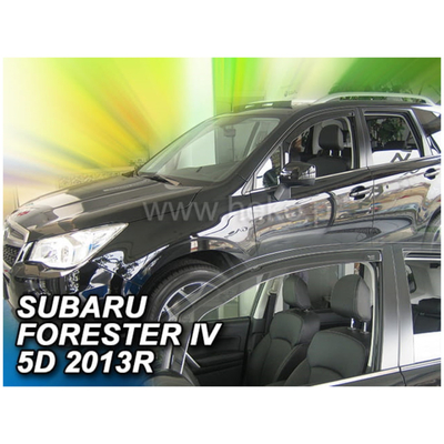 SUBARU FORESTER IV 5D 2013R ΖΕΥΓΑΡΙ ΑΝΕΜΟΘΡΑΥΣΤΕΣ ΑΠΟ ΕΥΚΑΜΠΤΟ ΦΙΜΕ ΠΛΑΣΤΙΚΟ HEKO - 2 ΤΕΜ.