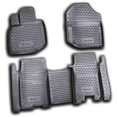 HONDA JAZZ 10/2008-2015 ΜΑΡΚΕ ΠΑΤΑΚΙΑ ΣΕ ΣΚΑΦΗ TPE ΛΑΣΤΙΧΟ ΣΕ ΜΑΥΡΟ ΧΡΩΜΑ NOVLINE - 4 ΤΕΜ.