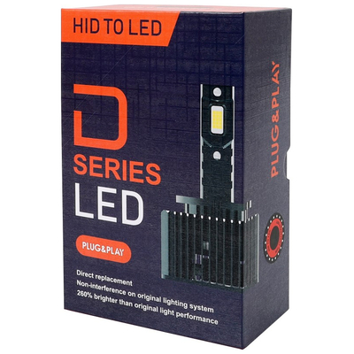 D5S 12V PK32d-7 6000K 8.400lm 35W D-SERIES LED PLUG & PLAY KIT CAN-BUS (ΜΕ ΑΝΕΜΙΣΤΗΡΑΚΙ) MTECH - 2ΤΕΜ.
