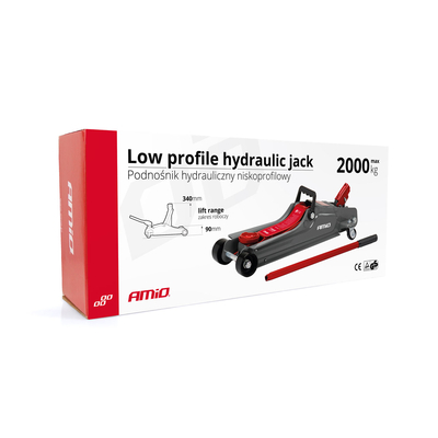 ΓΡΥΛΟΣ ΥΔΡΑΥΛΙΚΟΣ ΜΕ ΡΟΔΕΣ 2.000KG (ΥΨΟΣ 90-340mm) AMIO -1 ΤΕΜ.