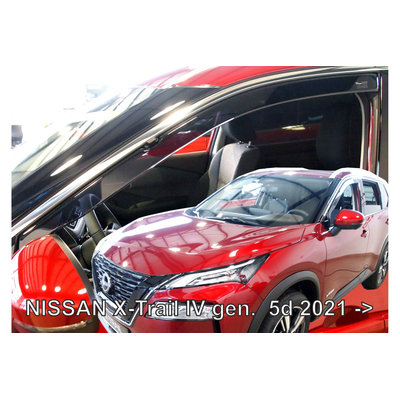 NISSAN X-TRAIL 5D 2021+ ΖΕΥΓΑΡΙ ΑΝΕΜΟΘΡΑΥΣΤΕΣ ΑΠΟ ΕΥΚΑΜΠΤΟ ΦΙΜΕ ΠΛΑΣΤΙΚΟ HEKO - 2 ΤΕΜ.