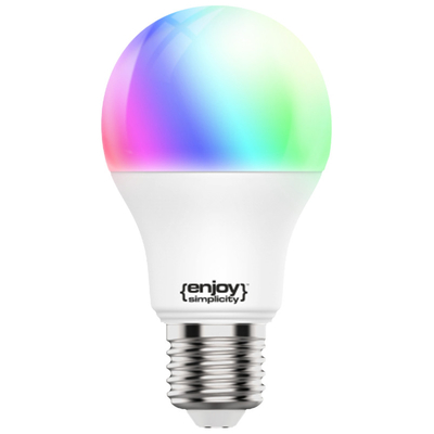 ELVHX - EL902001 | SMART Wi-Fi+BLE RGBW+CCT A60 LED 9.2W|E27|2700-6500k|806lm