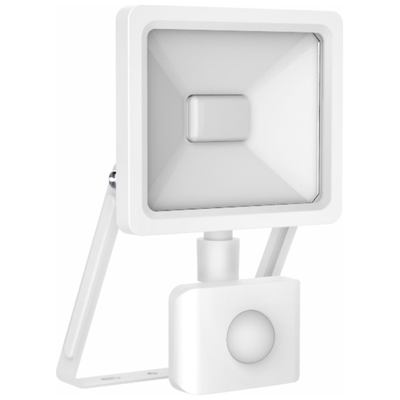 ELVHX - EL198202 | LED Sensor FloodLight white IP65/IP44 L130xW199xH26mm|20W|3000k|1800lm|{enjoysimplicity}™