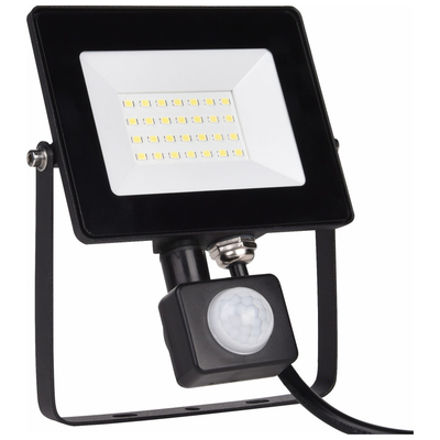 ELVHX - EL198826 | LED FloodLight black SENSOR IP65/IP54|20W|6500k|1800lm|L132.2xW151.5xH52mm|{enjoysimplicity}™