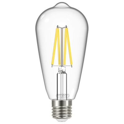 ELVHX - EL822848 | LED FILLAMENT CLEAR|ST64 7.2W(>60w) E27|2700k|806lm|{enjoysimplicity}™