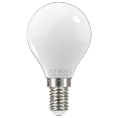 ELVHX - EL824456 | LED FILLAMENT MILKY P45|4W(>39w) Ε14|6500k|450lm|{enjoysimplicity}™