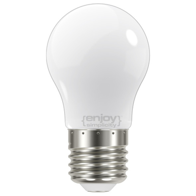 ELVHX - EL824463 | LED FILLAMENT MILKY P45|4W(>39w) Ε27|6500k|450lm|{enjoysimplicity}™