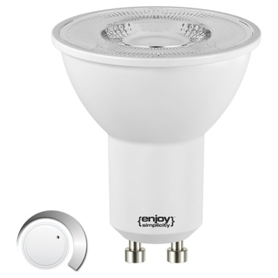 ELVHX - EL881676 | LED GU10 DIM|6.8W(>85W)|6500k|690lm|110°|{enjoysimplicity}™