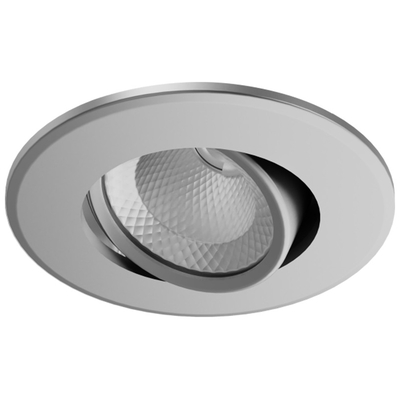 ELVHX - EL191022 | LED DownLight COB Κινητό 45⁰ Brus.Nickel|3.1W|4000k|210lm|Φ68xh36|+Driver|{enjoysimplicity}™