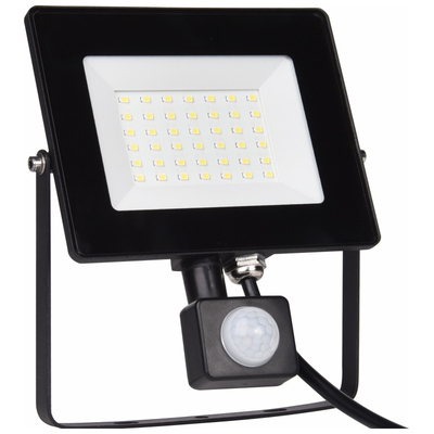 ELVHX - EL198834 | LED FloodLight black SENSOR IP65/IP54|30W|4000k|2700lm|L155.2xW171.1xH52mm|{enjoysimplicity}™