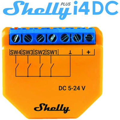 ELVHX - Shelly Plus i4 DC