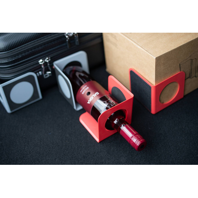 NOOK ΔΙΑΧΩΡΙΣΤΙΚΟ/ΣΤΑΘΕΡΟΠΟΙΗΤΗΣ (STOPPER) ΠΟΡΤ ΠΑΓΚΑΖ ΜΕ ΑΝΤΙΟΛΙΣΘΗΤΙΚΗ ΕΠΙΦΑΝΕΙΑ ΚΑΙ SCRATCH ΚΟΚΚΙΝΟ -  2 ΤΕΜ.