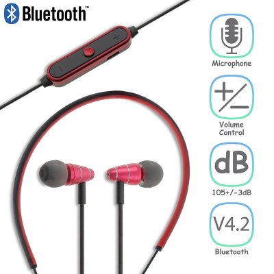 Stereo Hi-Fi Bluetooth STN-780 Red