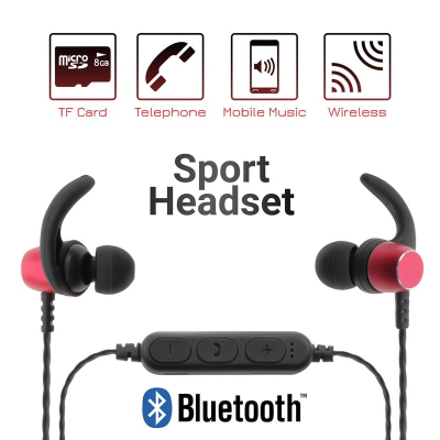 Magnetic BT Headset MS-T3 Red