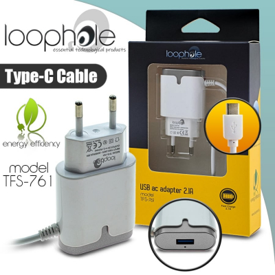 LOOPHOLE AC Adapter Type-C SILVER