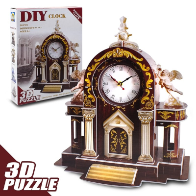 3D Puzzle Ρολόι Είσοδος Σπιτιού