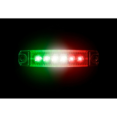 ΦΩΣ ΟΓΚΟΥ 6LED ΣΗΜΑΙΑ ΙΤΑΛΙΑΣ (ΠΡΑΣΙΝΟ/ΛΕΥΚΟ/ΚΟΚΚΙΝΟ) SMD 12/24V 96mm  LAMPA - 1 ΤΕΜ.