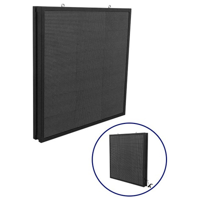 Αδιάβροχη Κυλιόμενη Επιγραφή SMD LED 230V USB & WiFi Πράσινη Διπλής Όψης 100x100cm GloboStar 90131