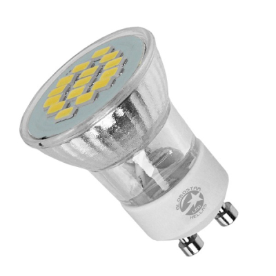 Λάμπα LED Σποτ M35 GU10 4W 230V 340lm 120° Φυσικό Λευκό 4500k GloboStar 90601