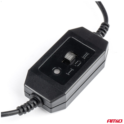 ΑΝΕΜΙΣΤΗΡΑΣ ΔΙΠΛΟΣ 12V 2χ4''(10,8cm) ΜΕ ΦΙΣ ΑΝΑΠΤΗΡΑ/2 ΤΑΧΥΤΗΤΩΝ/ ΜΕ ΒΕΝΤΟΥΖΑ PRO SERIES ΑMiO - 1 TEM.