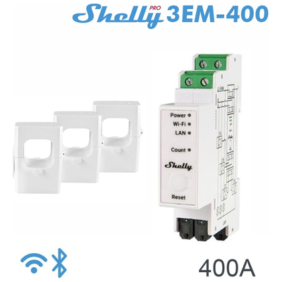 ELVHX - Shelly Pro 3EM 400A