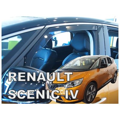 RENAULT SCENIC 5D 2017+ / GRAND SCENIC 5D 2017+  ΖΕΥΓΑΡΙ ΑΝΕΜΟΘΡΑΥΣΤΕΣ ΑΠΟ ΕΥΚΑΜΠΤΟ ΦΙΜΕ ΠΛΑΣΤΙΚΟ HEKO - 2 ΤΕΜ.