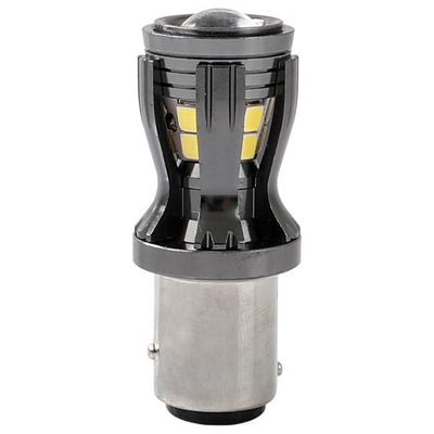 P21/5W 12/24V BAY15d 14xSMD2835 3,0W LED ΛΕΥΚΟ CAN-BUS BLISTER  M-TECH - 1 ΤΕΜ.