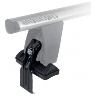 DLKIT87G KIT TYPE G ΑΚΡΑ (ΠΟΔΙΑ) ΓΙΑ ΜΠΑΡΕΣ ΟΡΟΦΗΣ DELTA BLACK/SILVER MENABO - 1 ΣΕΤ