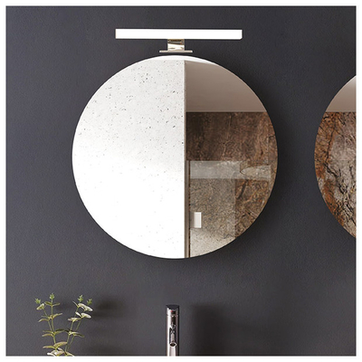 ARTE ILLUMINA ΦΩΤΙΣΤΙΚΟ ΜΠΑΝΙΟΥ LED 5W 4000Κ 300X103X40 ΝΙΚΕΛ (2τρόποι στήριξης)