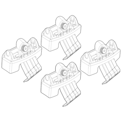 MAZDA 2  5D 12/2021+ ΥΒΡΙΔΙΚΟ (HYBRID) / TOYOTA YARIS 5D 09/2020+ ΑΚΡΑ ΓΙΑ ΜΠΑΡΕΣ NORDRIVE